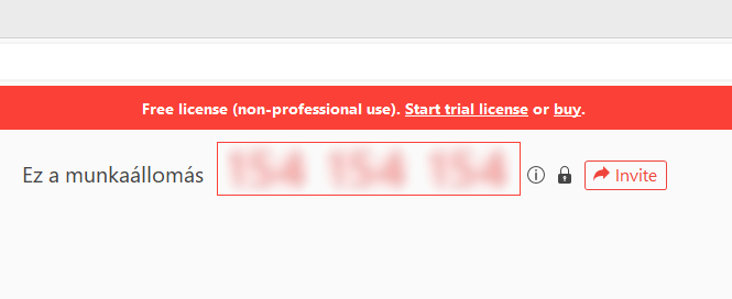 AnyDesk munkaállomás azonosító