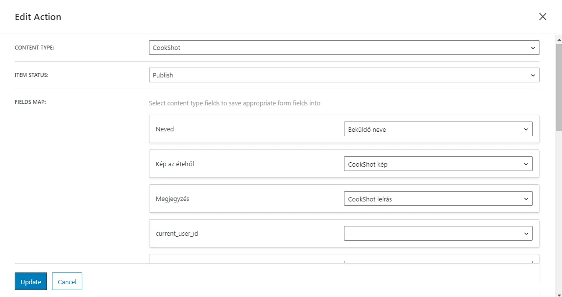 JetEngine - JFB CCT Upload Action