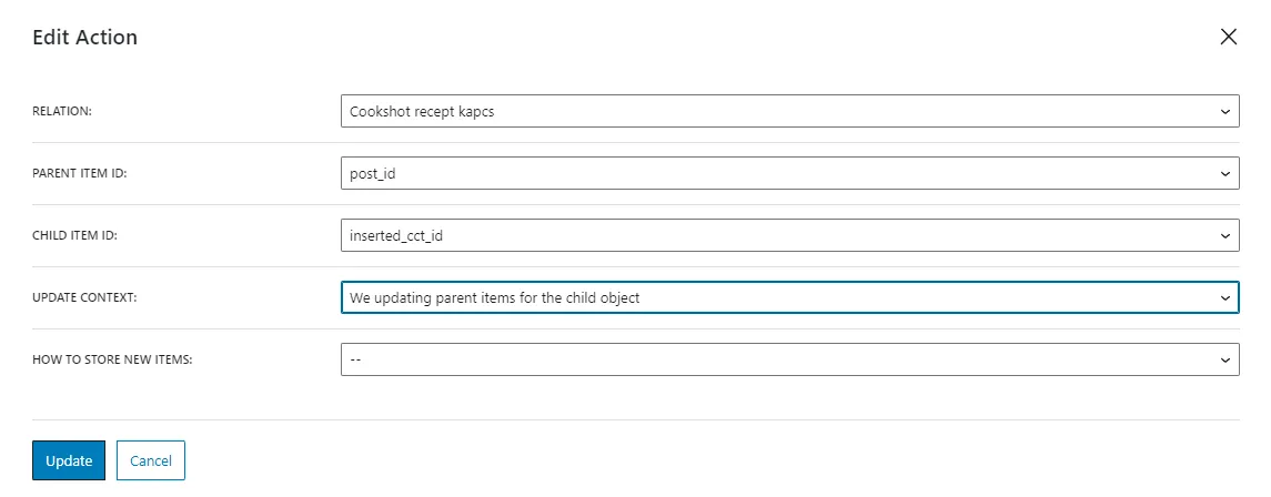 JetEngine - JFB CCT Upload Action