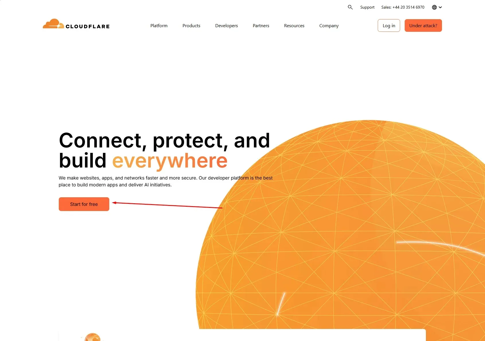 cloudflare signup