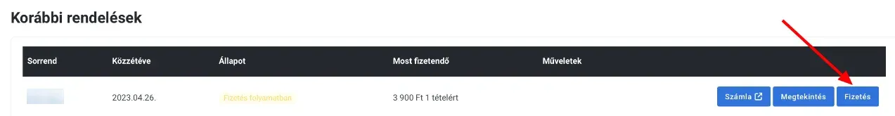 manuális bankkártya terhelés