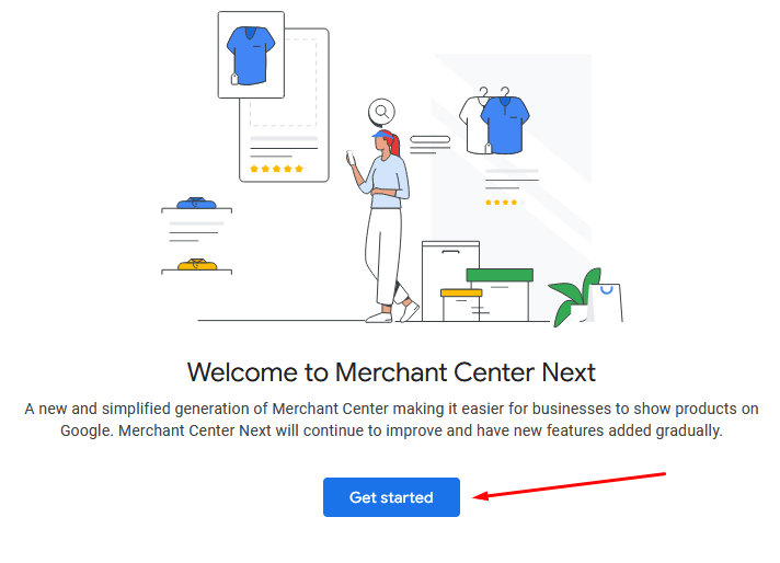 Google Merchant Center fiÃ³k lÃ©trehozÃ¡sa